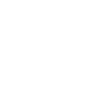 white oral hygiene tooth symbol